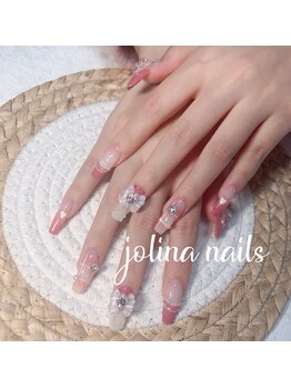 ジョリーナ ネイルズ 鶴見(Jolina Nails)/持ち込みデザイン　長さ出し