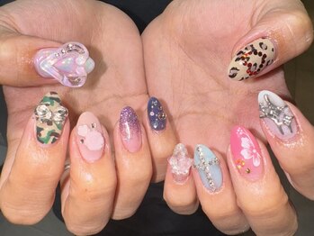 ザ コースト バイ ネオリーブ(The coast by neolive)/個性派ネイル　担当:akari