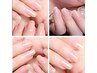 【Hand】クリアネイル　¥3,500