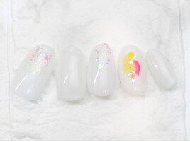 塗りかけアート