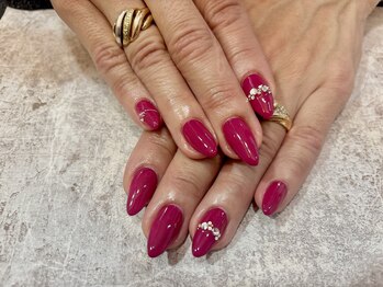 ガーデン ヘア&エステ&ネイル Garden/定額ネイル　ストーン