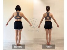 アイユー 塚口店(Pilates iU)/ピラティス　Before&After