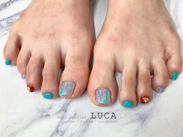 W-341 オーロラフットネイル