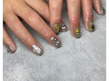 モレリア(morelia)/ミラーニュアンスネイル