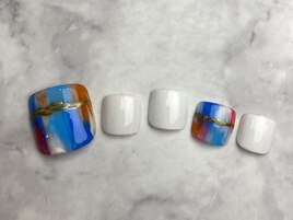【初回オフ無料】カラフルネイル