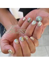 ブレス(BLESS)/ラメ×手書きアート