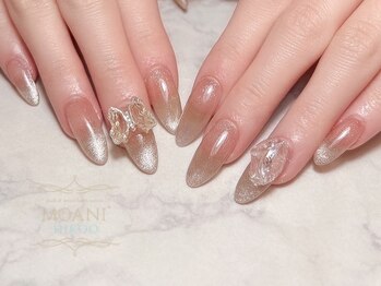 モアニヒロオ 広尾駅前店(MOANI Hiroo)/マグネット×クリアパーツ