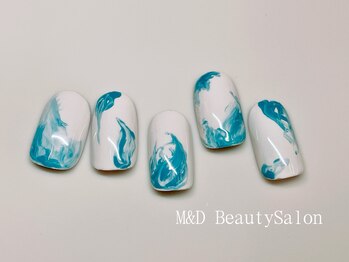 エムアンドディビューティサロン 銀座店(M&D)/【定額ニュアンスネイル】