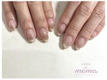サロン ド モモ(salon de momo)/上嶋担当　マグネットネイル