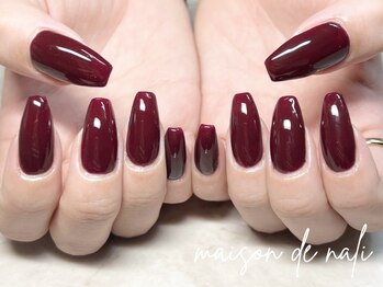 メゾン ド ナリ(maison de NALI)/ワンカラースカルプ9900円