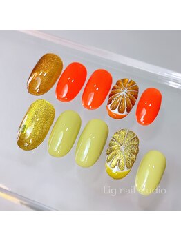 リグネイルスタジオ(Lig nail studio)/フルーツネイル