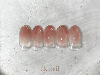 ユーケーネイル(uk nail)/シンプルアート6500円