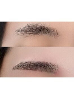 アイブロウメニューがあるサロン