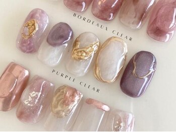 アテナ(ATENA)の写真/【大人の女性が通う隠れ家サロン♪】透明感とちゅるんと艶感が大人気☆上品かつトレンド感のある手元へ*