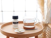 ミネラルたっぷりな白湯をお出ししてます