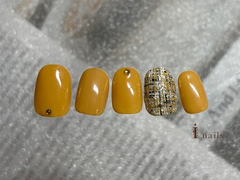 アイネイルズ 横浜EAST店(I-nails)/ツイードネイル