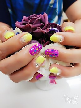 ネイルサロンアンドスクール ヴィタリティ(Vita-lity)/レモンカラー