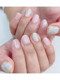 大理石ネイル