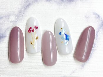 ネイルサロン インプレス(Impress)/押し花ネイル