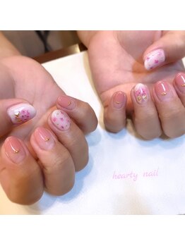 ハーティーネイル hearty nail 溝の口店/定額デザイン￥13000