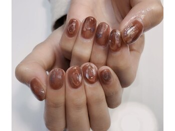 クリスタルネイルサロン(Crystal Nail)/ニュアンスぷっくりネイル