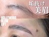 【HBL】垢抜け美眉！ハリウッドブロウリフト×眉WAX
