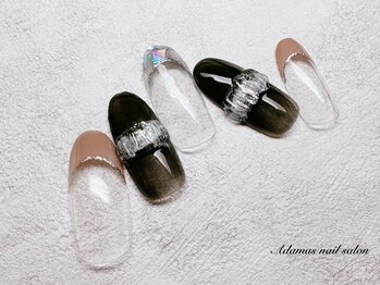 アダマス(Adamas)/粘土立体ネイル