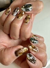 サラサネイルズ 代官山 恵比寿(sarasanails)/ニュアンス/もやもや