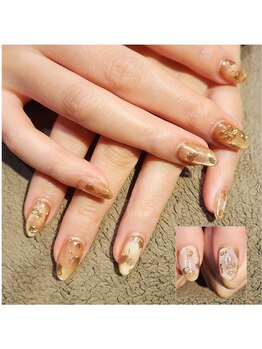 サヴァ アイラッシュアンドネイル(sava)/【マグ×ミラーアート】イチョウ