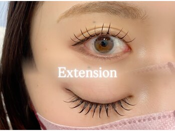 ユノーノ アイラッシュ 静岡店(Junono Eyelash)/100本☆ゴージャスデザイン/正面