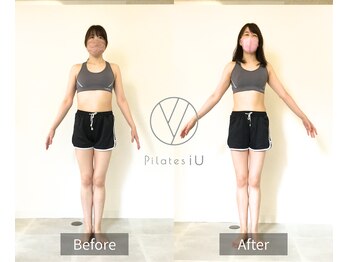 アイユー 塚口店(Pilates iU)/ピラティス　Before&After