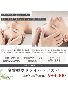 リオ(RIO)/【OPTION】炭酸頭皮ヘッド￥+4000