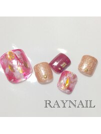 ボルドー×ニュアンス