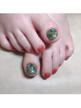 ピピランチェ(PIPIRANCHE)/シェルフットネイル