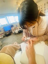 ネイルサロン アテナ(Athena)/お客様との席間隔も広く☆