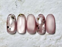 アヤ(AYA)/マグネットフラワーネイル