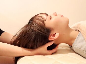 ルビー(Ruby)の写真/【骨から動かす小顔矯正】ドライヘッドスパ+小顔矯正75分¥9900→¥6500/頭を正常な位置に戻しすっきり小顔に