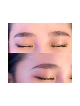 アイブロウメニューがあるサロン