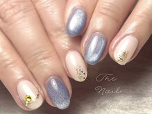 ザ ネイル パーラー 博多駅(The Nail Parlor)/ブルー×イエロー前撮りネイル