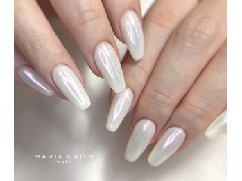 マリー ネイルズ いわきラトブ店(MARIE NAILS)/新規定額8,800円 オーロラ 0115d