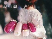 アグニークリッシェ(Agunik Riche)/【赤べっ甲ネイル】