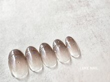 ルークネイル 恵比寿店(LUKE NAIL)/グラデーションラインフレンチ