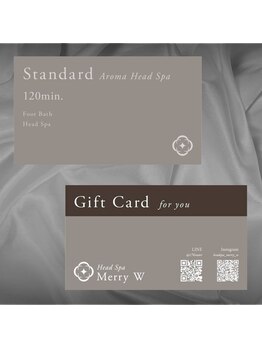 メリーダブリュー(Merry W)/ギフトカード（120分）郵送可能