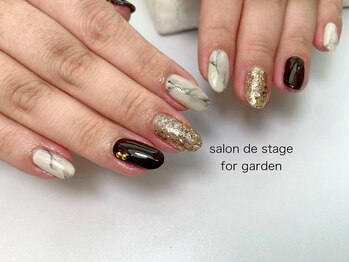 サロン ド ステージ フォー ガーデン(Salon de stage for garden)/ネイルデザイン