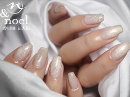 マグ×韓国リボンネイル