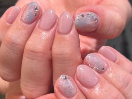 定額シンプルアートネイル