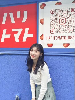 ハリトマト 梅田中崎/大西未有様がご来店されました!