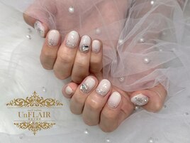 雪の結晶ネイル