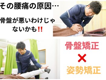 えびす整骨院 北浦和駅西口院/骨盤矯正×姿勢矯正で腰痛改善♪