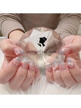 スーパーガール(supergirl)/チークマグネットフレンチ